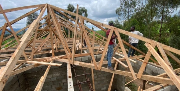 Aktualizacja budowy Domu Dziecka w Ugandzie obraz